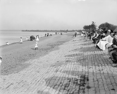 In Front of the German Building, Jackson Park, Chicago, c.1900 by Detroit Publishing Co.