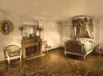 Petit Trianon, Versailles, Chamber of Marie Antoinette by Detroit Publishing Co.