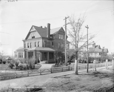 Residence of Booker T. Washington, Tuskegee Institute by Detroit Publishing Co.