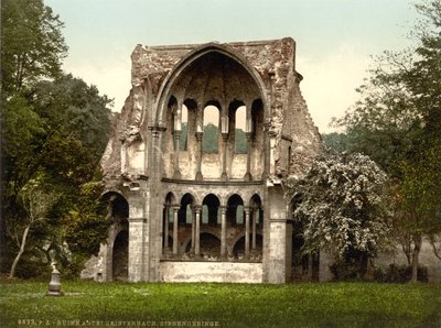 Ruins of Heisterbach Abbey, North Rhine-Westphalia, Germany by Detroit Publishing Co.