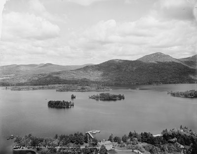The Narrows from Shelving Rock, Lake George by Detroit Publishing Co.