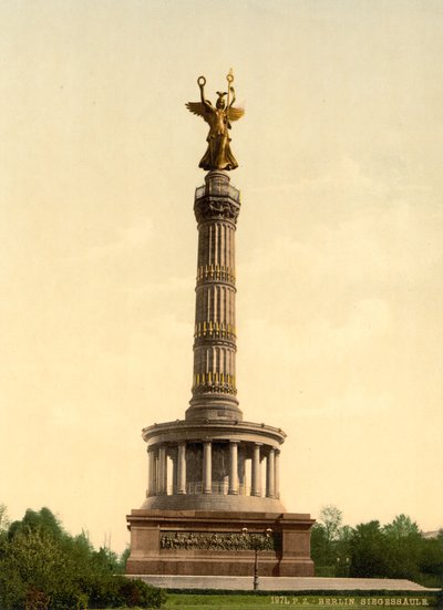 Triumphal Column, Berlin, Germany by Detroit Publishing Co.