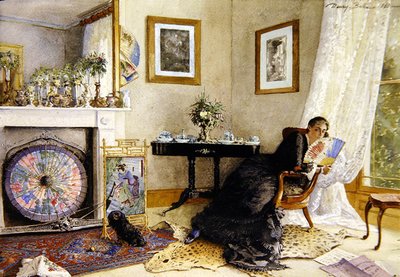 Interior with the Artist by Dewey Bates