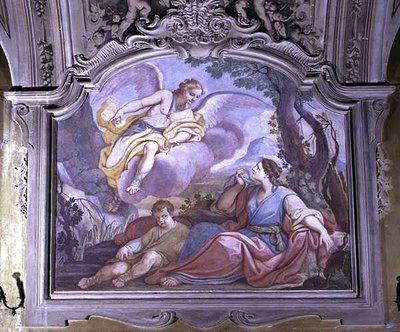 Hagar and Ishmael in the Desert, from the Refectory by Diacinto Fabbroni