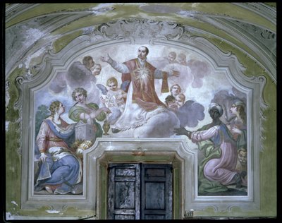 The Apotheosis of St. Ignatius of Loyola from the Refectory by Diacinto Fabbroni