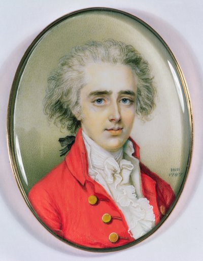 Miniature Portrait of a Man, 1787 by Diana Dietz