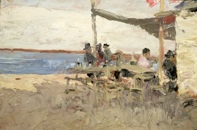 Picnic Beside the Sea by Diario or Dario de Regoyos y Valdes