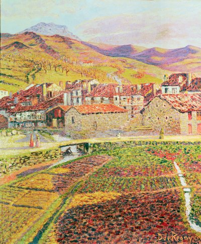 The Countryside by Diario or Dario de Regoyos y Valdes