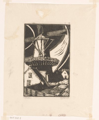 Mill by Dick Ket (signed by artist)