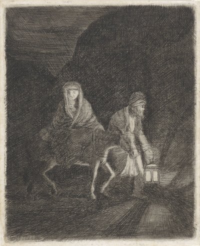 The Flight into Egypt by Diederik Jan Singendonck