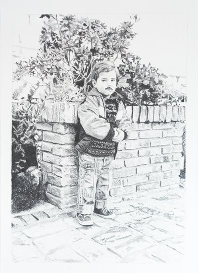 Dieguito with Jacket, 2020 by Diego Beyro