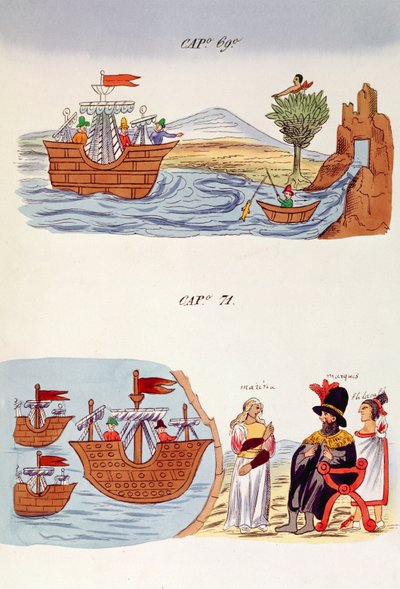 Cap 69 and Cap 71, Illustrations from 