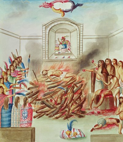 A Human Sacrifice, from 
