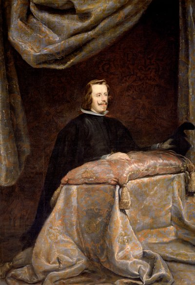 Philip IV at prayer by Diego Rodriguez de Silva (studio of) Velazquez