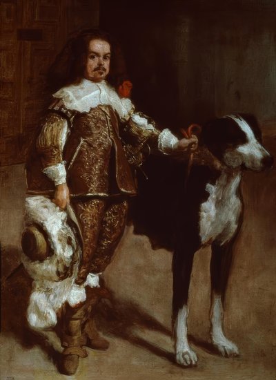 Portrait of a Dwarf of Philip IV by Diego Velázquez