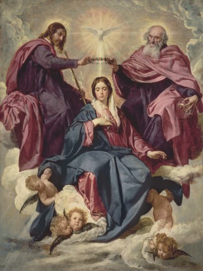 Coronation of the Virgin by Diego Velázquez