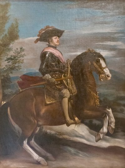 Equestrian Portrait of Philip IV by Diego Velázquez