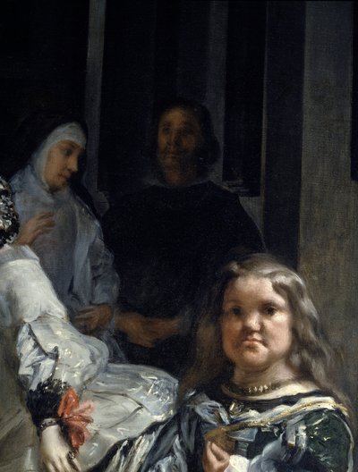 Las Meninas (detail) by Diego Rodriguez de Silva y Velazquez