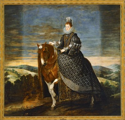 Margarete of Austria by Diego Rodriguez de Silva y Velazquez