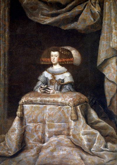 Portrait of Mariana of Austria, Praying by Diego Velázquez