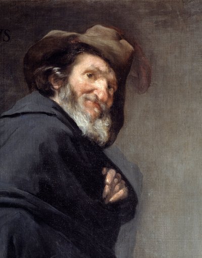 Menippe (Detail) by Diego Velázquez