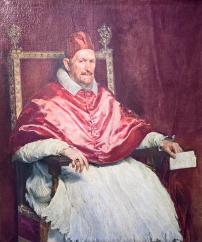 Pope Innocent X, called Giambattista Pamfili by Diego Velázquez