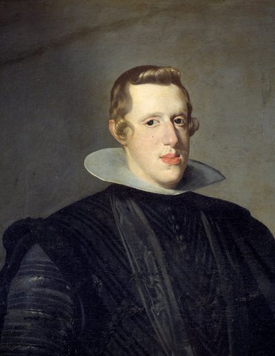 Portrait of Philip IV (detail) by Diego Velázquez