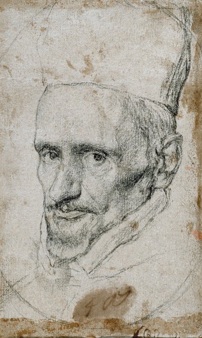 Portrait of Cardinal Gaspar de Borja y Velasco by Diego Velázquez