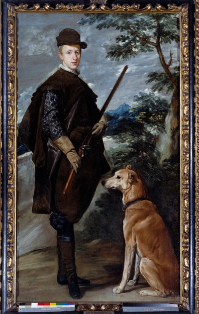 Portrait of Cardinal-Infante Ferdinand of Austria in a Hunting Suit by Diego Velázquez