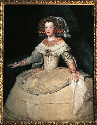 Portrait of Infanta Maria Theresa of Spain by Diego Velázquez