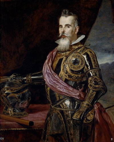 Portrait of Juan Francisco Pimentel, Count of Benavento by Diego Rodriguez de Silva y Velazquez