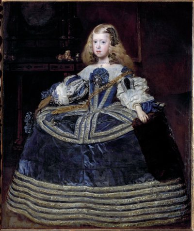 Portrait of Margaret Theresa, Infanta of Spain and Empress of the Holy Roman Empire by Diego Velázquez