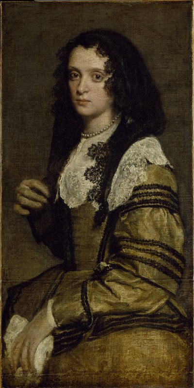 Portrait of a young lady by Diego Velázquez