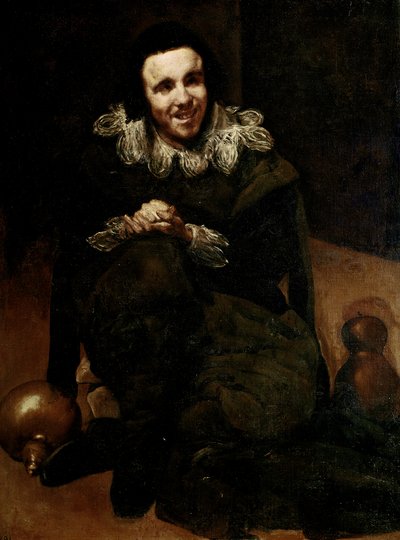 Portrait of the Buffone Calabacillas, c.1639 by Diego Rodriguez de Silva y Velazquez