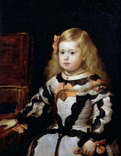 Portrait of the Infanta Margarita, daughter of King Philip IV of Spain and Mariana of Austria by Diego Velázquez
