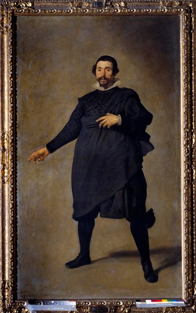 Portrait of the jester Pablo of Valladolid by Diego Velázquez