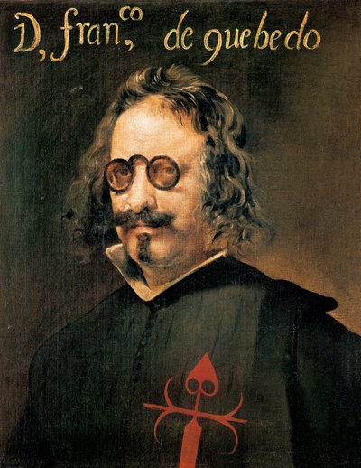 Portrait of the Spanish writer Francisco De Quevedo by Diego Velázquez