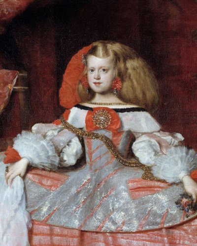 Portrait of the Infante Margarita of Austria (detail) by Diego Velázquez