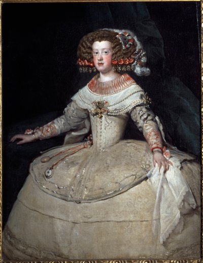 Portrait of the Infante Marie Therese of Spain by Diego Velázquez