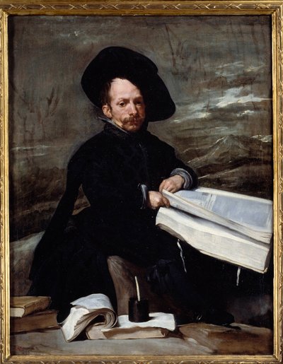 Portrait of the jester Diego de Acedo says the cousin by Diego Velázquez