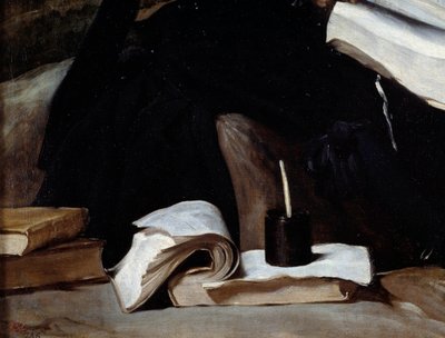 Portrait of the jester Diego de Acedo says the cousin (detail) by Diego Velázquez