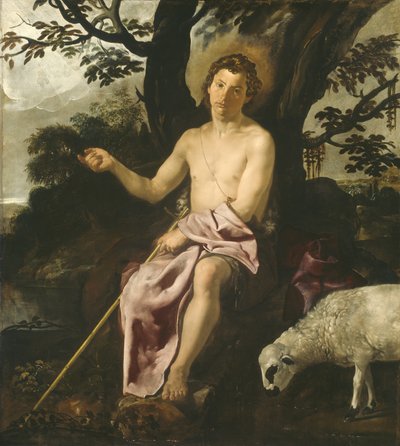 Saint John the Baptist in the Wilderness, c.1622 by Diego Velázquez