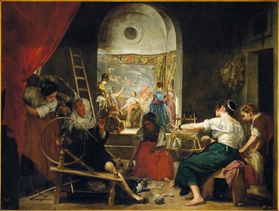 The Tapestry Weavers or The Fable of Arachne by Diego Rodriguez de Silva y Velazquez