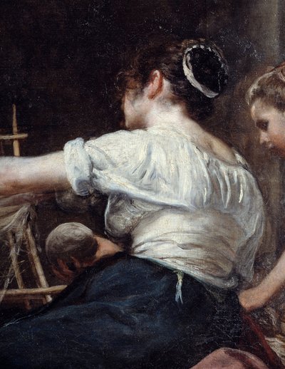 The Spinners or the Arachne (detail) by Diego Velázquez