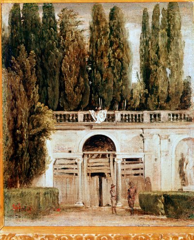 View of the Medicis villa