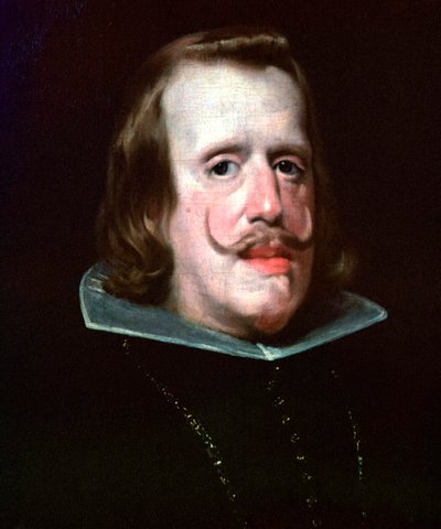 Painting of King Phillip IV of Spain, 16th century by Diego Velasquez