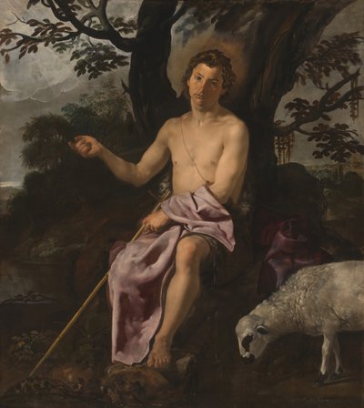Saint John the Baptist in the Wilderness by Diego Velasquez