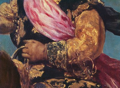 Detail of Prince Balthasar Carlos on Horseback, c.1635-36 (detail) by Diego Velázquez
