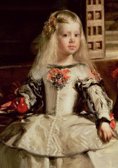 Las Meninas or The Family of Philip IV (detail) by Diego Velázquez