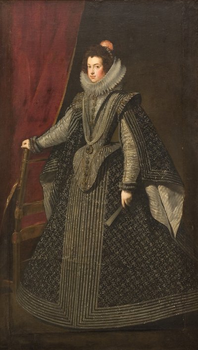 Portrait of Elisabeth of France 1602-1644, Queen Consort of Spain, 1630s by Diego Velázquez